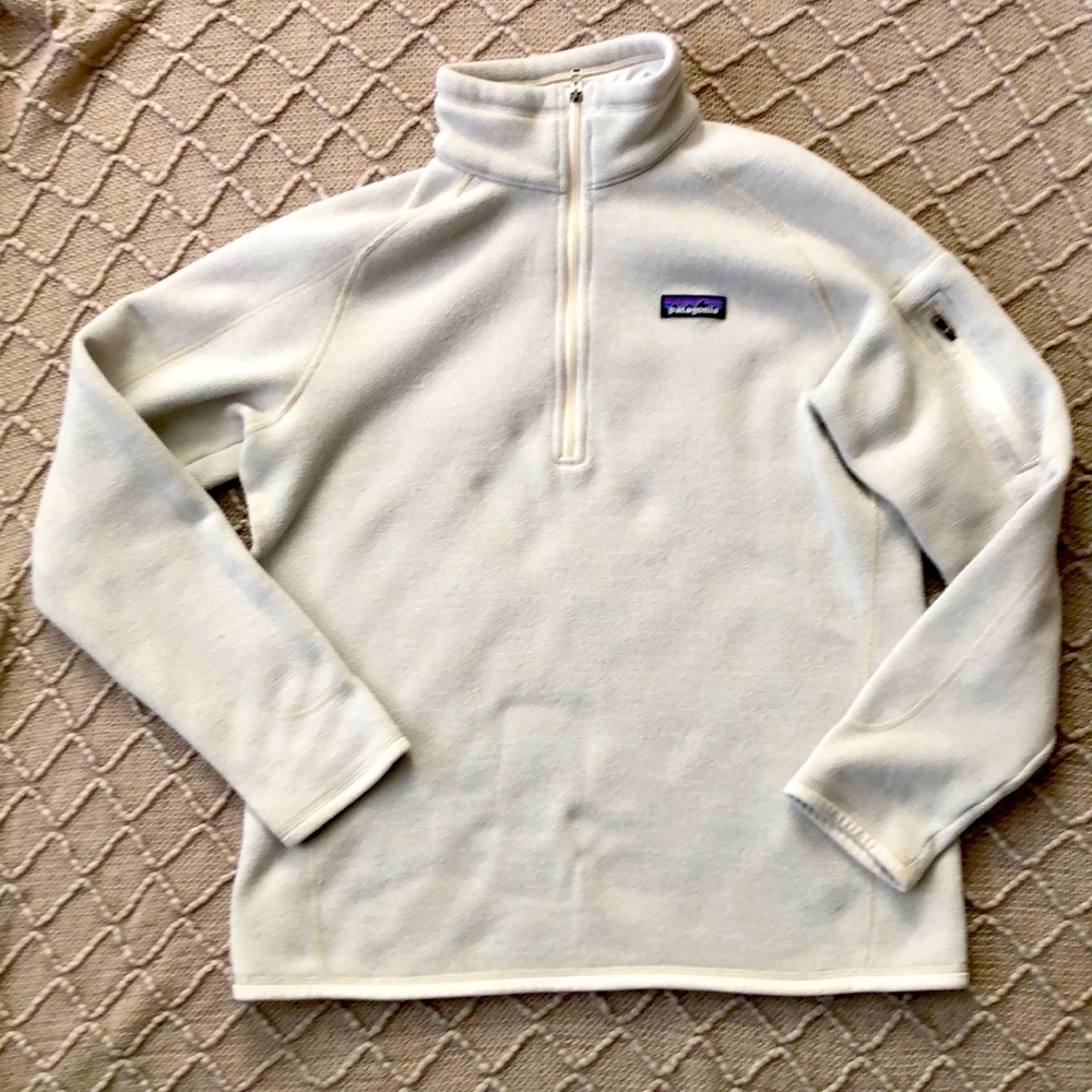 Patagonia Better Sweater Large Cream